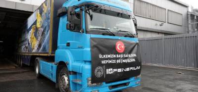 Deprem bölgesine yardım götüren Fenerbahçe tırının yağmalandığı iddiası