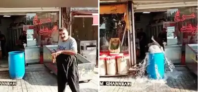 Fıçıda boğulma tehlikesi geçiren kişi görüntüsünün Türkiye'den olduğu iddiası