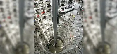 Fotoğraf Japonya’daki bir otoparkı mı gösteriyor?