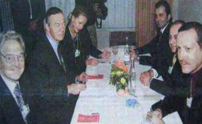 Fotoğrafın Erdoğan ve Soros'u aynı masada gösterdiği iddiası