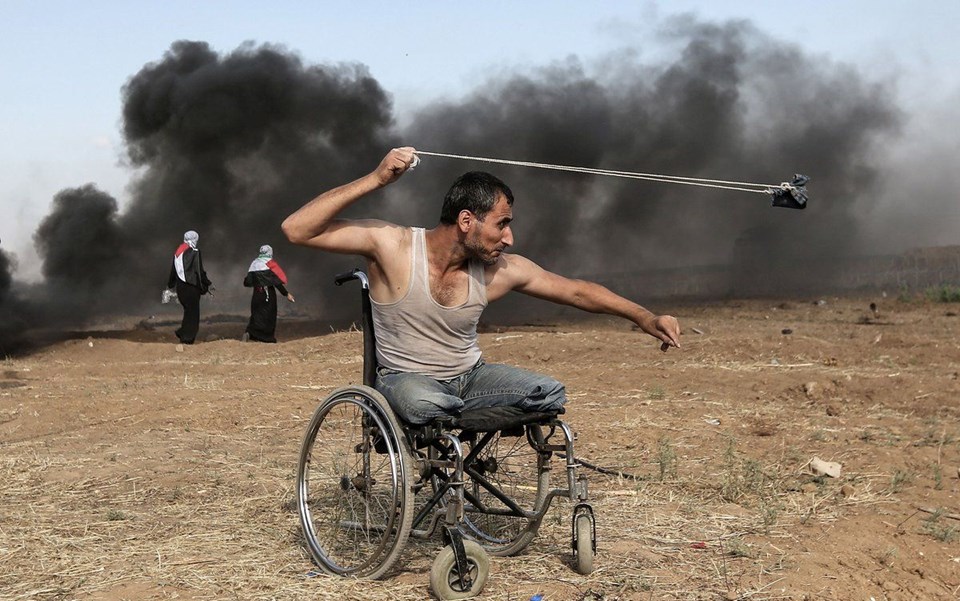 Fotoğrafın İsrail’i protesto ederken hayatını kaybeden Fadi Abu Salah’ı gösterdiği iddiası