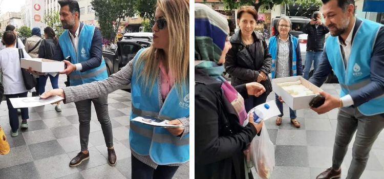 Fotoğrafların DEVA Partisi’nin Ramazan ayında lokum dağıttığını gösterdiği iddiası