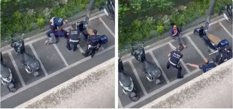 Videonun Fransada polis zorakılığını əks etdirdiyi iddiası