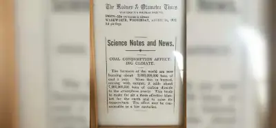1912 yılında yayınlanan bir yazı küresel ısınmayı öngördü mü?