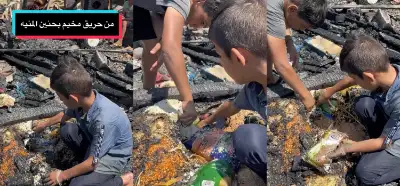 Videonun Gazze'de yemek arayan çocukları gösterdiği iddiası