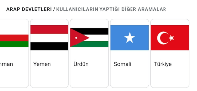 Google arama sonuçlarında Türkiye’nin Arap devleti olarak listelendiği iddiası