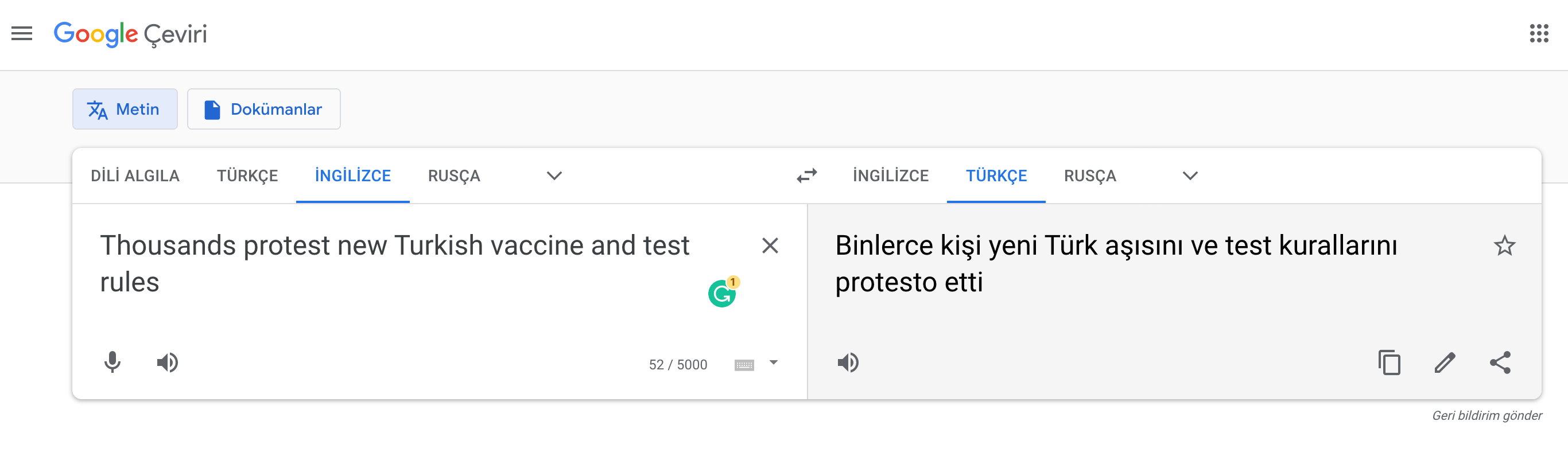 google translate turk asisi ceviri reuters