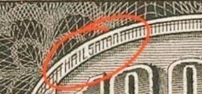 1969’da basılan 10 bin doların üzerinde “Hail Satan” yazdığı iddiası