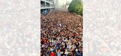 Fotoğrafın Hakkari'deki protestoları gösterdiği iddiası