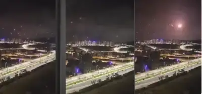 Videoda İranın hücumu zamanı "Dəmir Qübbə" sistemi göstərir?