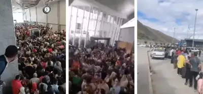 Video İsrail ve Hamas arasındaki çatışmaların ardından Türkiye’ye gelen İranlıları mı gösteriyor?