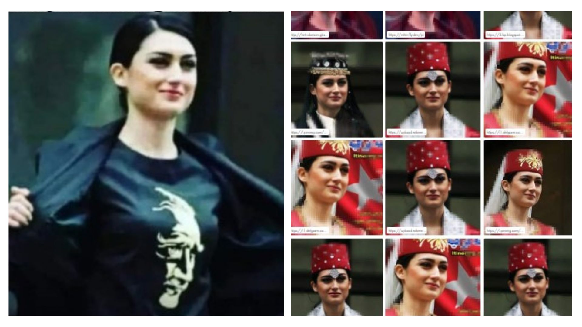 iranli kadin ataturk karsilastirmali fotograf