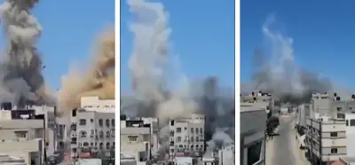 İsrail'in Gazze'ye düzenlediği hava saldırısını gösteren görüntüler güncel mi?