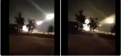 Kadrlar İsrailin bombalandığı anları göstərir?