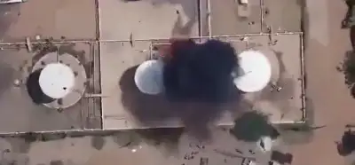 Video İsrail’in Gazze'deki su tankı saldırısını mı gösteriyor?
