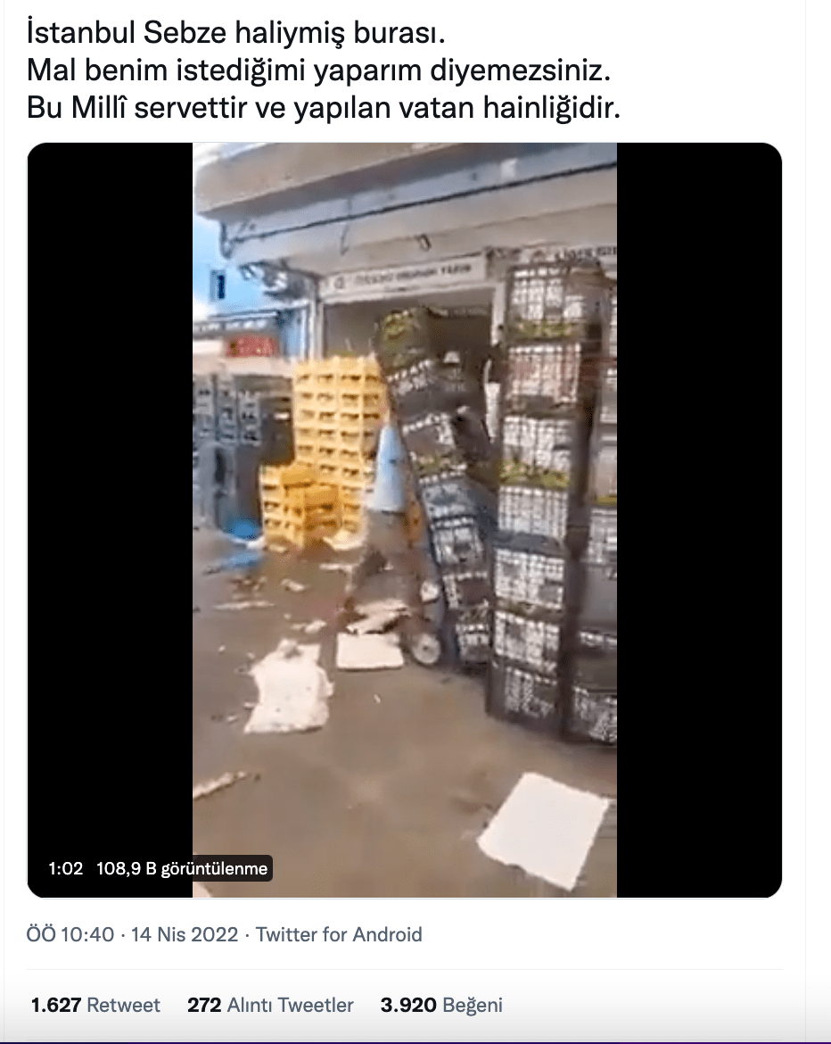 istanbul sebze hali imha goruntuleri iddia