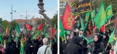 Videonun göçmen partisinin İsveç meclisine girmesini kutlayanları gösterdiği iddiası