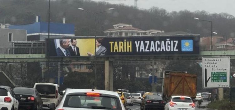 İyi Parti’nin seçim afişlerinde Kılıçdaroğlu’na yer verilmediği iddiası