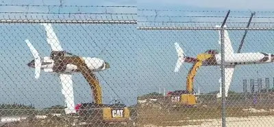 Kepçe operatörü tarafından uçurulan uçak videosu İzmir'den mi?