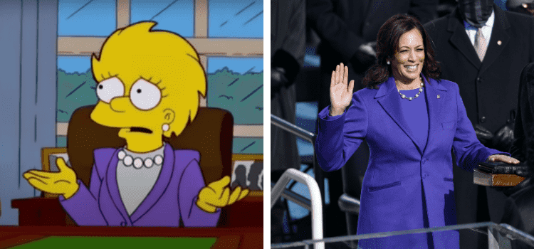 The Simpsons'ta Kamala Harris'in ABD başkan yardımcısı olacağının tahmin edildiği iddiası