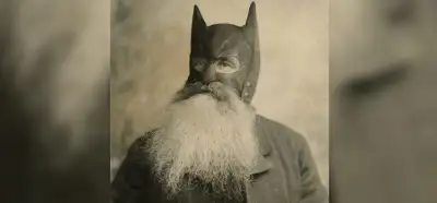 Fotoğraf Batman karakterine ilham olan kişiyi mi gösteriyor?