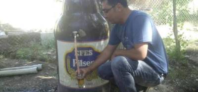 Fotoğrafın Edirne’de yaptırılan soğuk bira hayratını gösterdiği iddiası