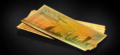 Dubai'de altın banknotlar mı tedavüle girdi?