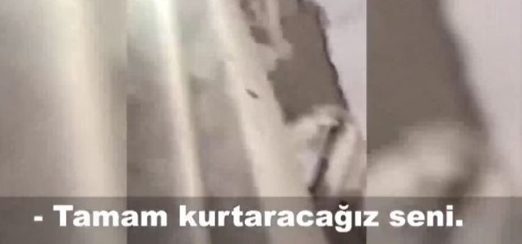 Videonun 30 Ekim 2020 İzmir depremindeki kurtarma çalışmalarından olduğu iddiası