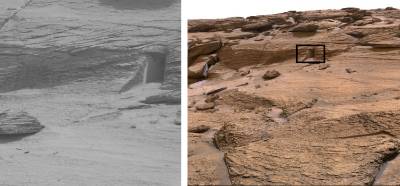 NASA'nın paylaştığı Mars fotoğrafında bir kapı gözüktüğü iddiası