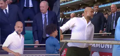 Video Pep Guardiola'nın İsrailli temsilcinin elini sıkmadığı anları mı gösteriyor?