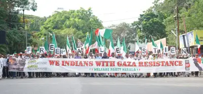 Hindistan'daki Gazze'yle dayanışma gösterisinde İtalyan bayrakları kullanıldığı iddiası