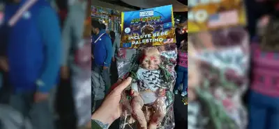 Fotoğraf İsrail'de satılan Filistinli oyuncak bebeği mi gösteriyor?