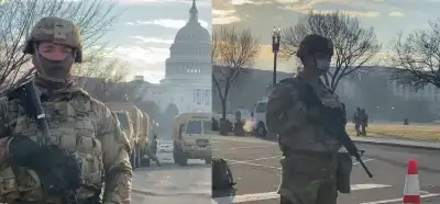 Beyaz Saray önünde askerleri gösteren video güncel mi?