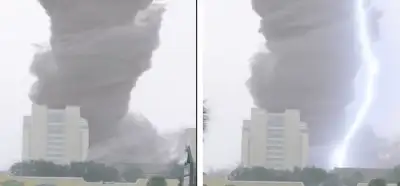 Videonun Libya'daki fırtınayı gösterdiği iddiası