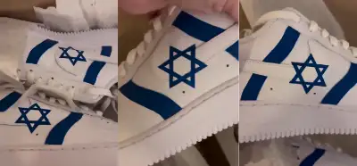 Videodaki İsrail temalı ayakkabıyı Nike mı üretti?