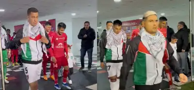 İspanyol Deportivo La Coruña'nın Filistin'i simgeleyen formayla sahaya çıktığı iddiası