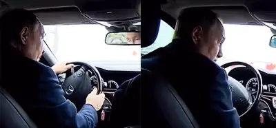 Video Putin’e benzeyen taksiciyi mi gösteriyor?