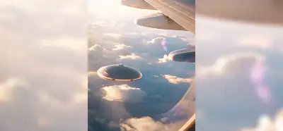 Uçaktan UFO’nun görüldüğü video gerçek mi?