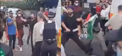 Video Londra’daki Filistin’e destek mitinginde mi kaydedildi?