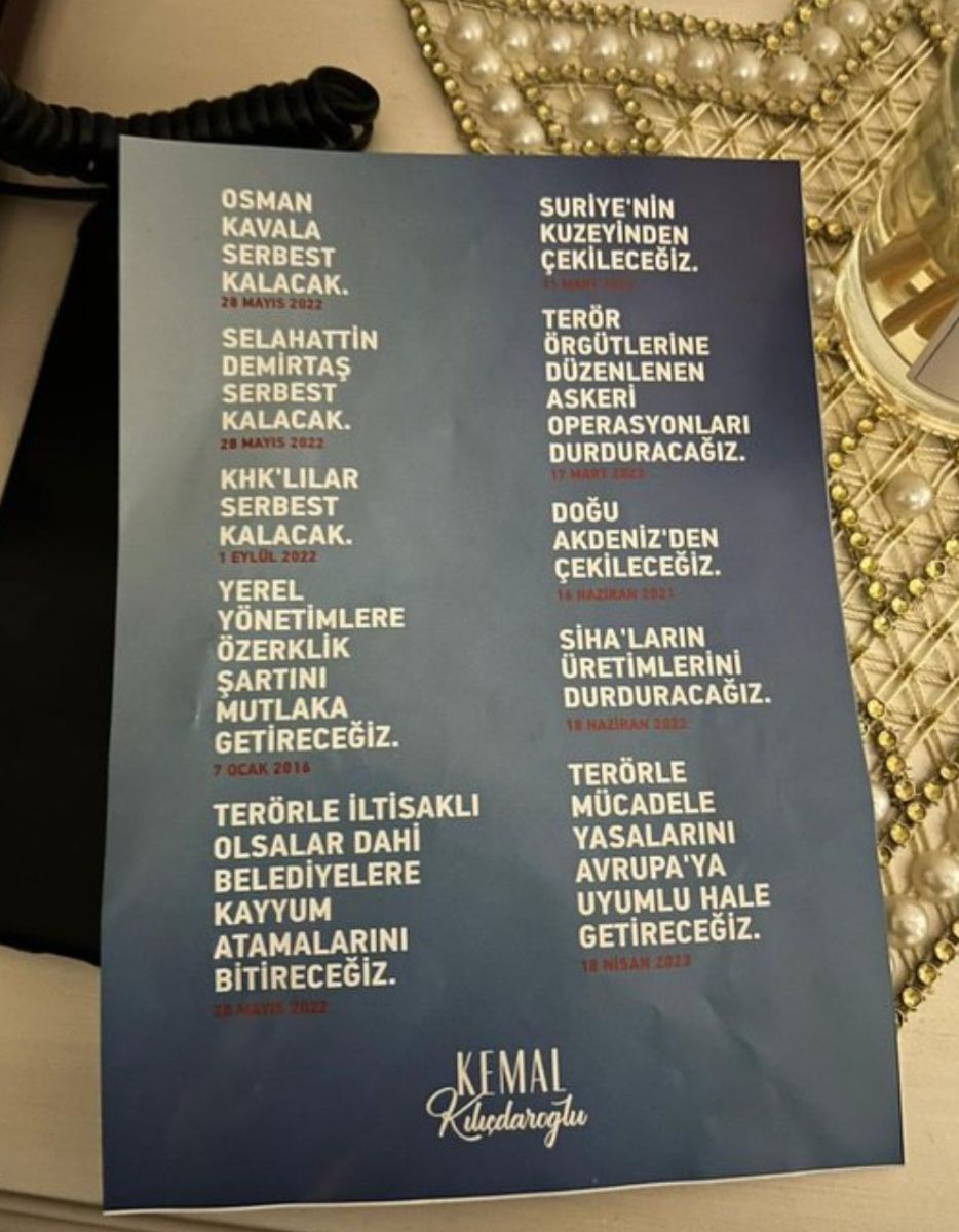 kilicdaroglu brosur iddiasi kayseri