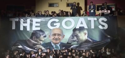 "The Goats" yazılı posterin açıldığı videonun Kılıçdaroğlu'nun Babala TV yayınından olduğu iddiası