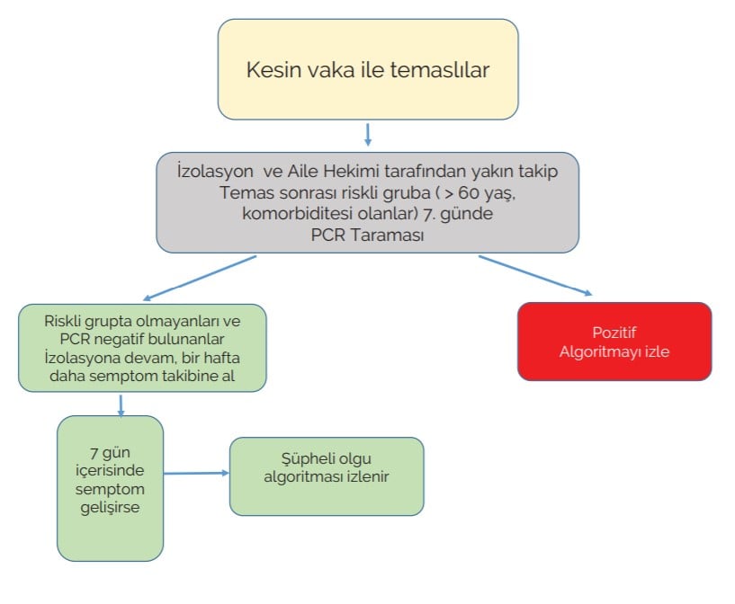 koronavirus temaslilar