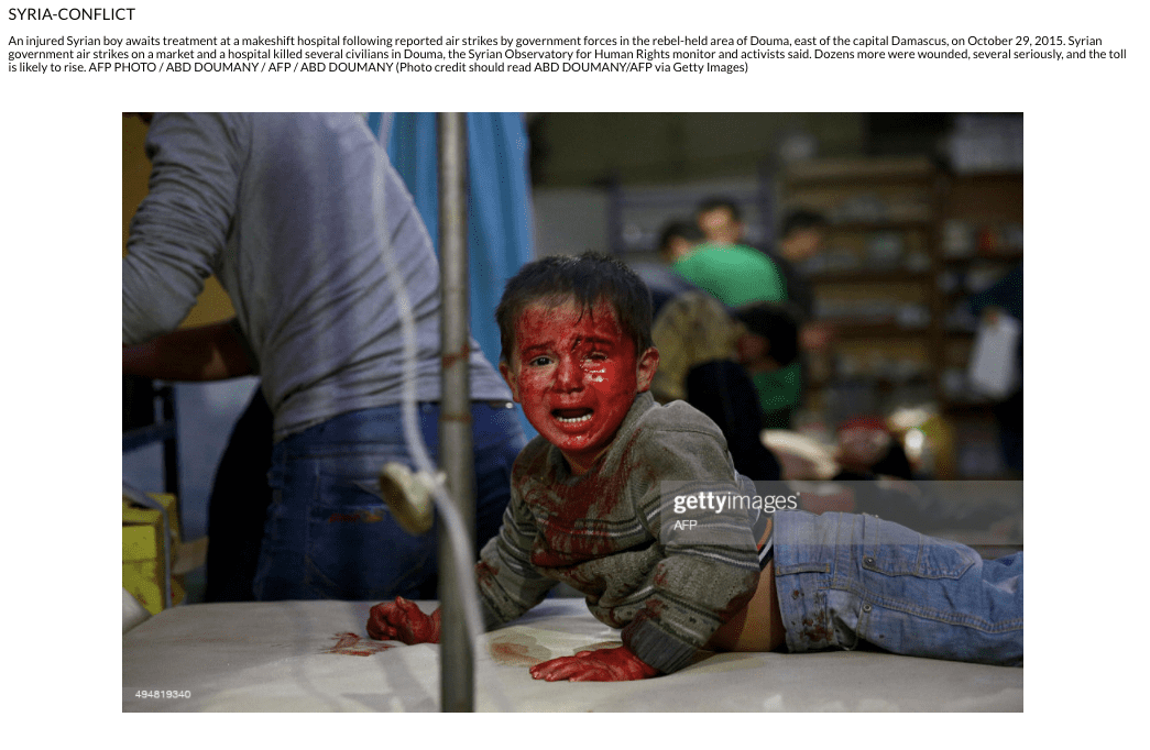 kudus cocuk gorseli iddiasi getty syria