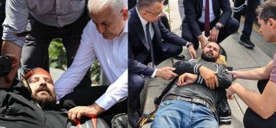 Fuat Oktay ve Binali Yıldırım’ın kaza sonrası yardım ettikleri motorluların aynı kişi olduğu iddiası