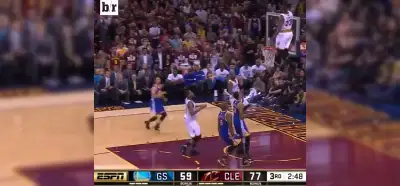 Videonun LeBron James’in panyayı kırdığı anları gösterdiği iddiası