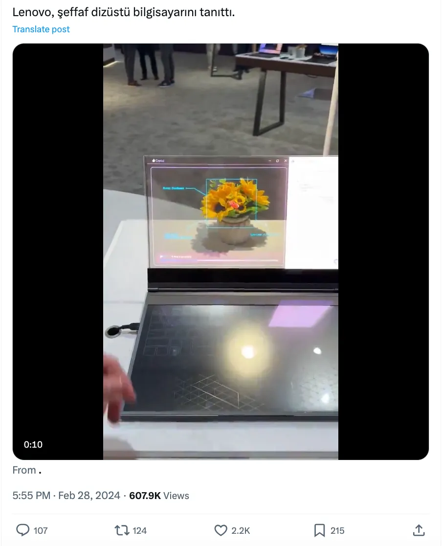lenovo seffaf bilgisayar iddiasi