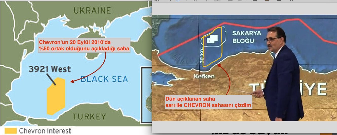 Karadeniz’de doğalgaz rezervi keşfedilen bölgenin haklarının yüzde 50'sinin Chevron’da olduğu iddiası