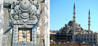 Fotoğraftakinin Mimar Sinan'ın yaptığı Selimiye Camisi olduğu iddiası