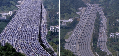 longest traffic jam in media