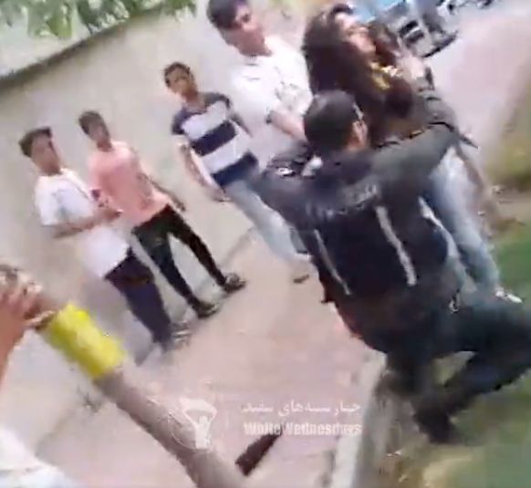 mahsa amininin son anlari goruntu 2